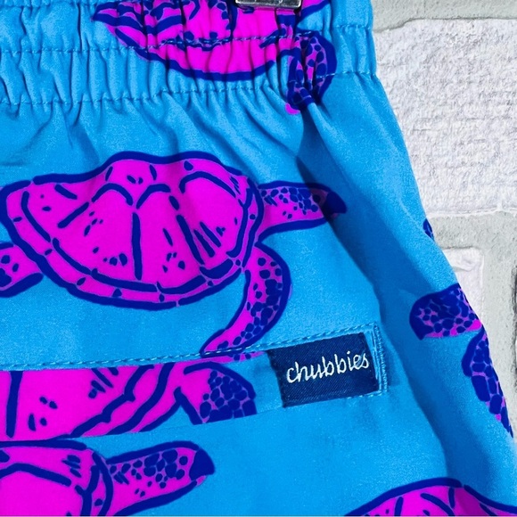 Chubbies Tortugas 7” Classic Lined Swim trunks Size S - Picture 8 of 10